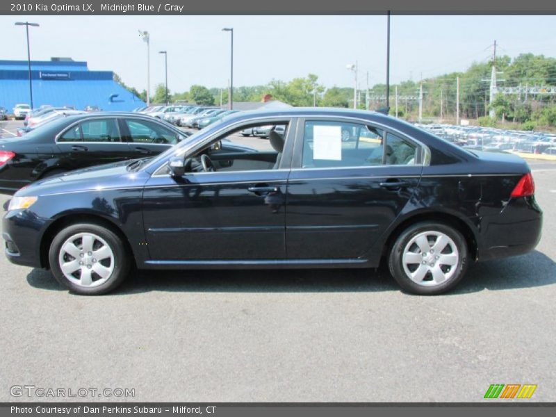 Midnight Blue / Gray 2010 Kia Optima LX