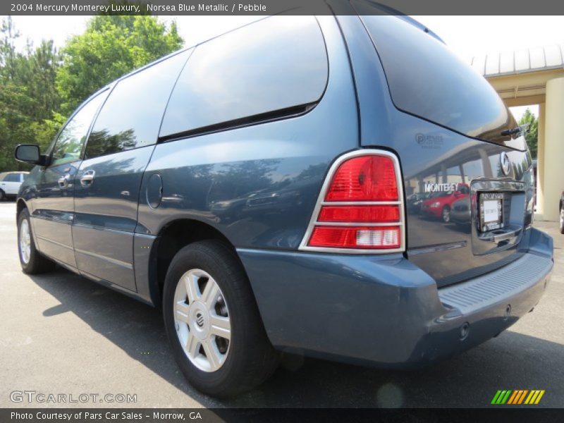 Norsea Blue Metallic / Pebble 2004 Mercury Monterey Luxury