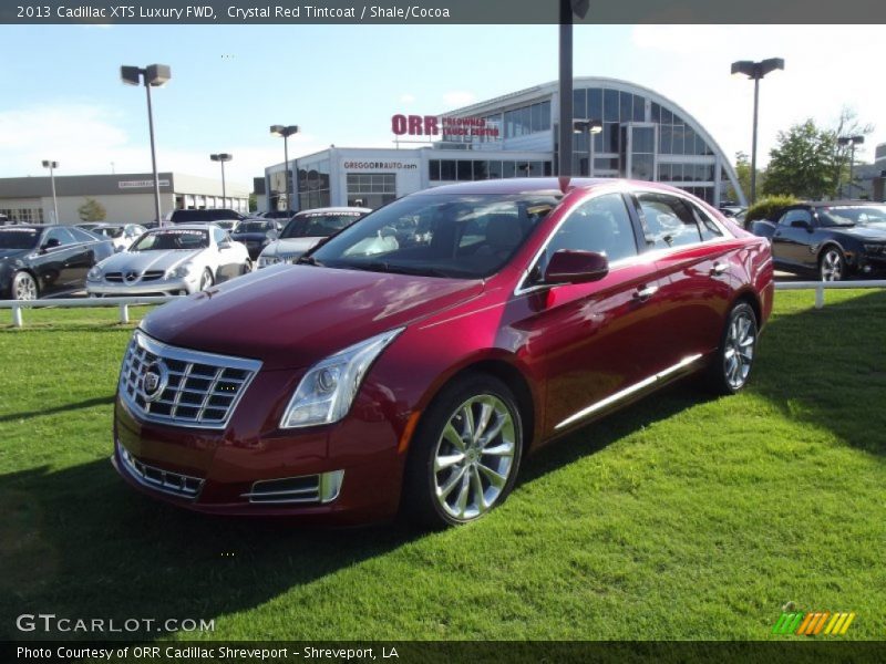 Crystal Red Tintcoat / Shale/Cocoa 2013 Cadillac XTS Luxury FWD