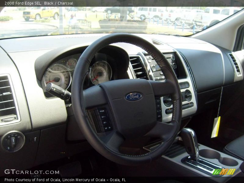 Black / Charcoal 2008 Ford Edge SEL