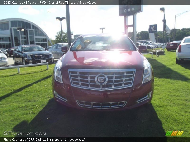 Crystal Red Tintcoat / Shale/Cocoa 2013 Cadillac XTS Luxury FWD