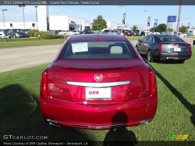 Crystal Red Tintcoat / Shale/Cocoa 2013 Cadillac XTS Luxury FWD