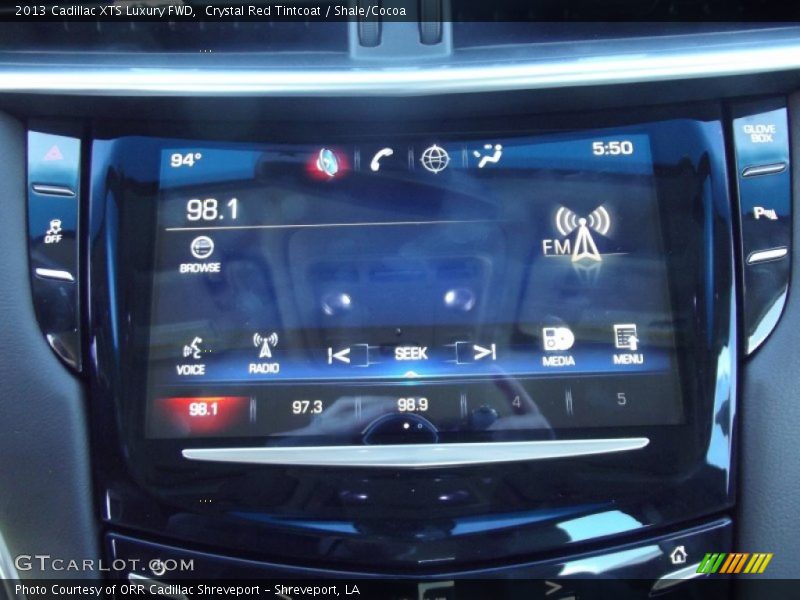 Crystal Red Tintcoat / Shale/Cocoa 2013 Cadillac XTS Luxury FWD