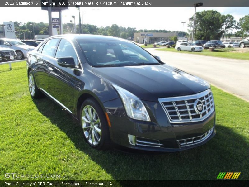 Graphite Metallic / Medium Titanium/Jet Black 2013 Cadillac XTS Premium FWD