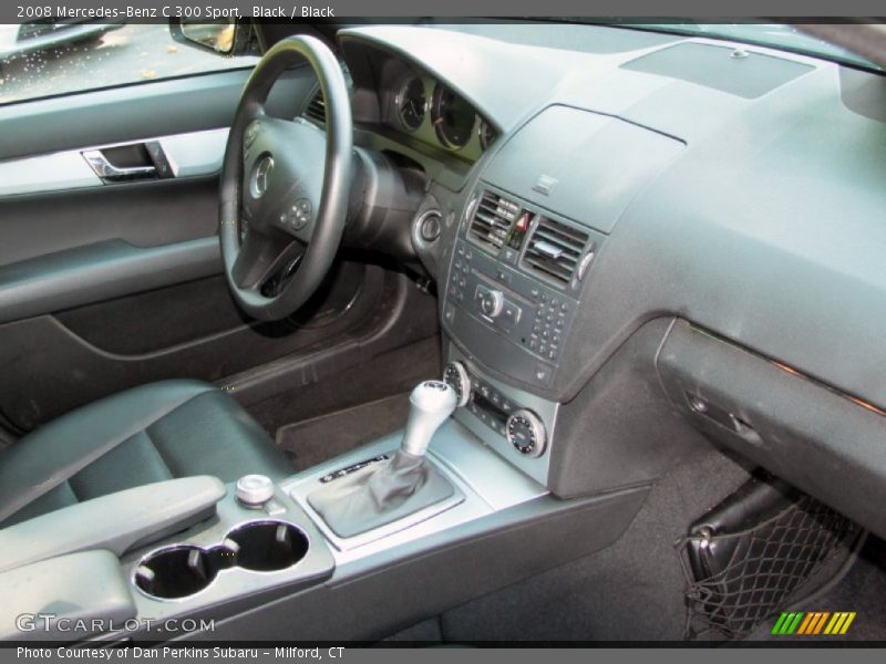 Black / Black 2008 Mercedes-Benz C 300 Sport