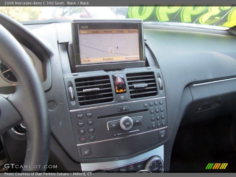 Black / Black 2008 Mercedes-Benz C 300 Sport