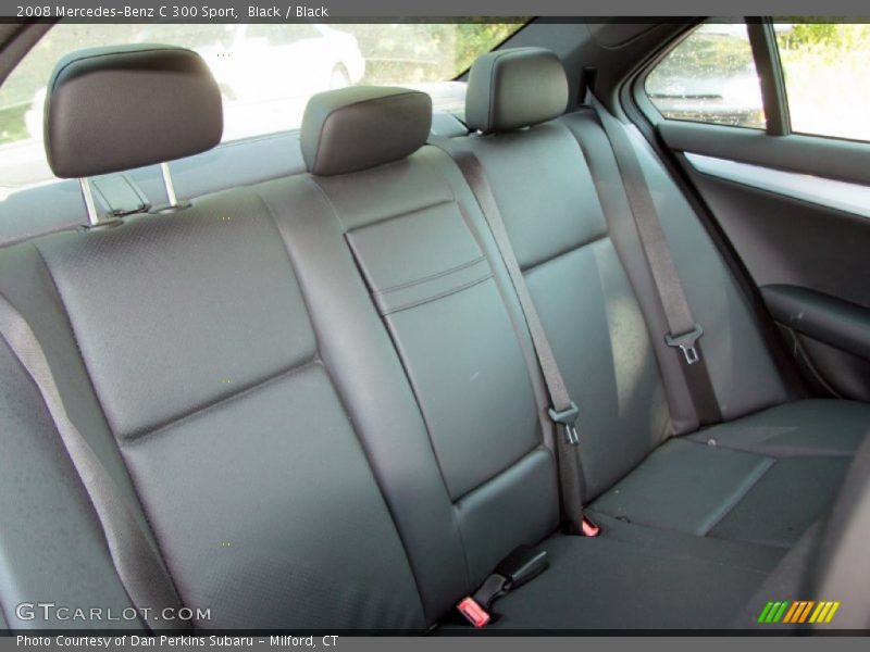 Black / Black 2008 Mercedes-Benz C 300 Sport
