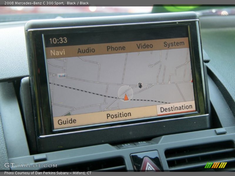 Black / Black 2008 Mercedes-Benz C 300 Sport