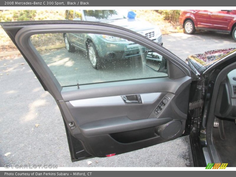 Black / Black 2008 Mercedes-Benz C 300 Sport