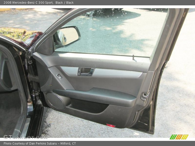 Black / Black 2008 Mercedes-Benz C 300 Sport