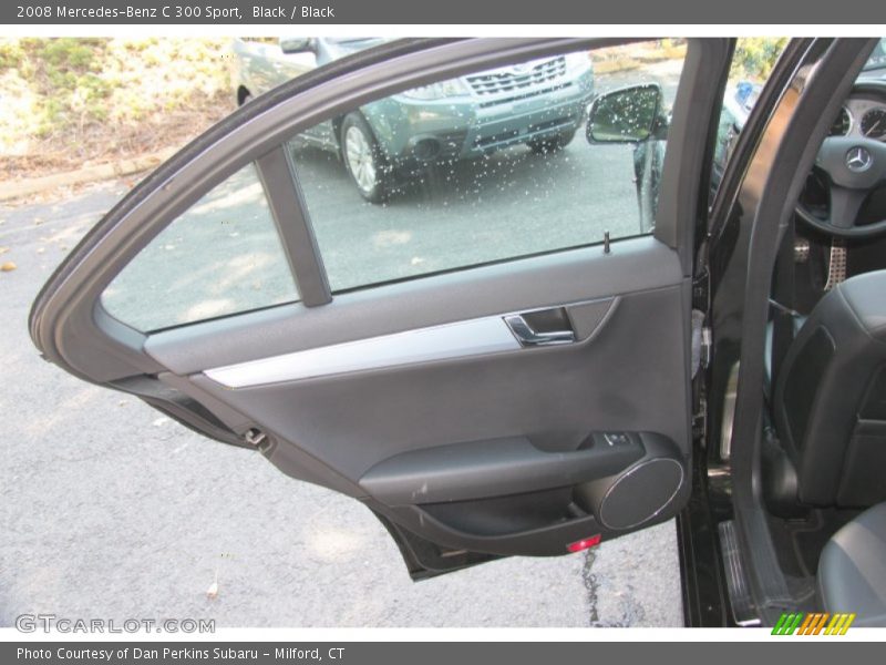Black / Black 2008 Mercedes-Benz C 300 Sport
