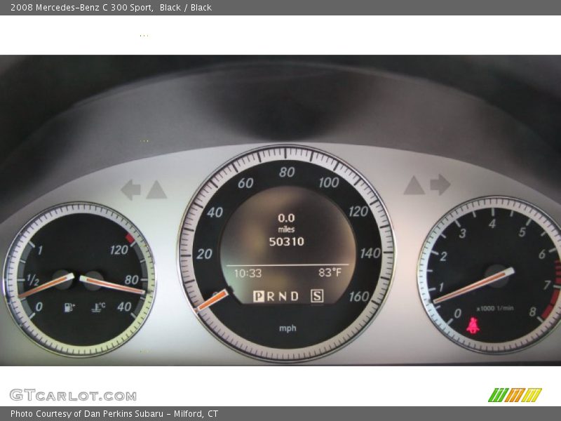 Black / Black 2008 Mercedes-Benz C 300 Sport
