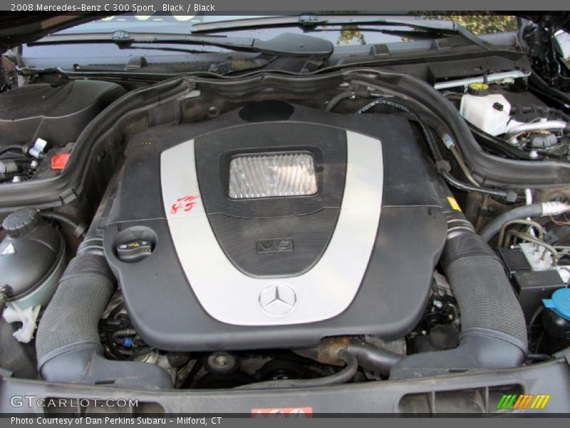 Black / Black 2008 Mercedes-Benz C 300 Sport