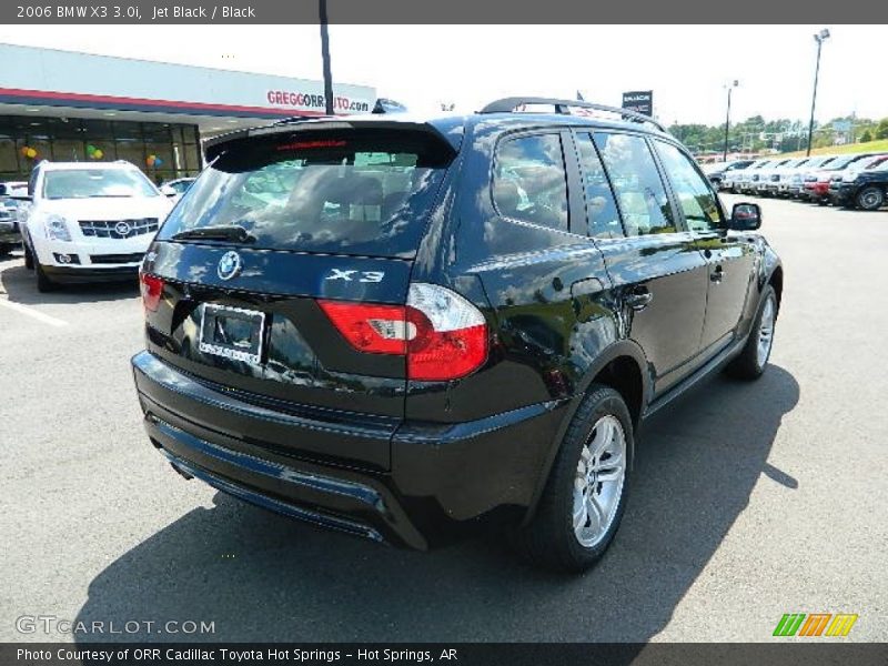 Jet Black / Black 2006 BMW X3 3.0i