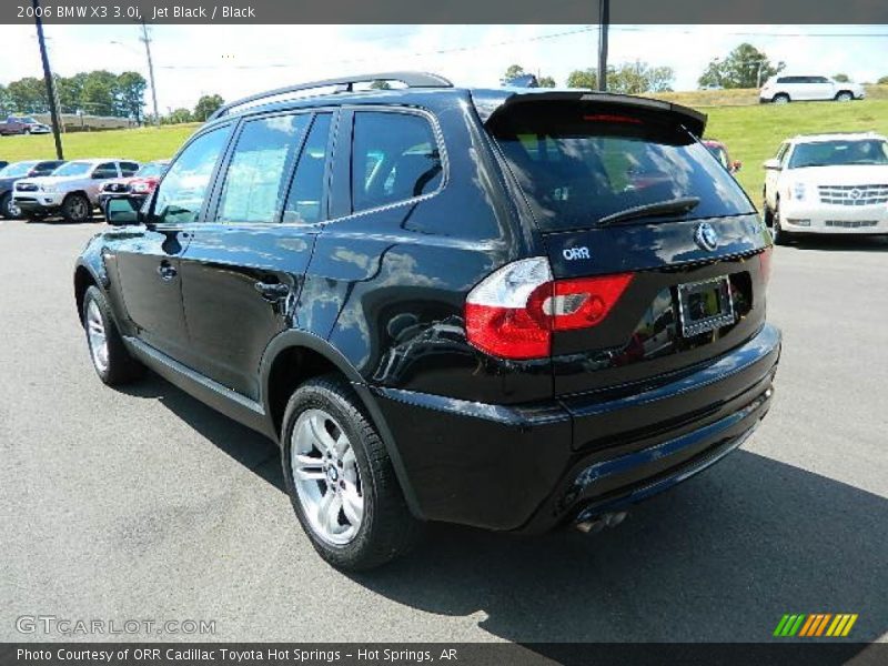 Jet Black / Black 2006 BMW X3 3.0i