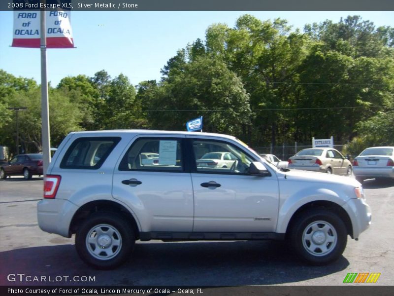 Silver Metallic / Stone 2008 Ford Escape XLS
