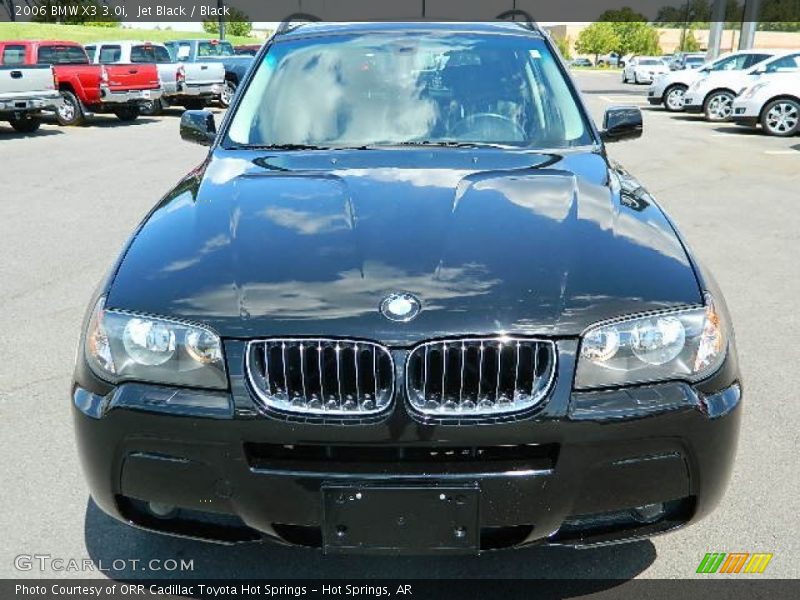 Jet Black / Black 2006 BMW X3 3.0i