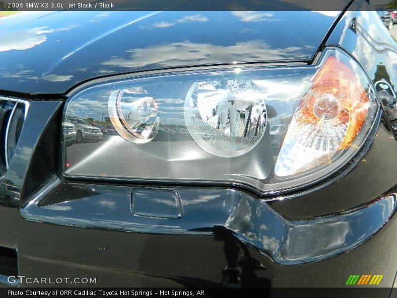 Jet Black / Black 2006 BMW X3 3.0i