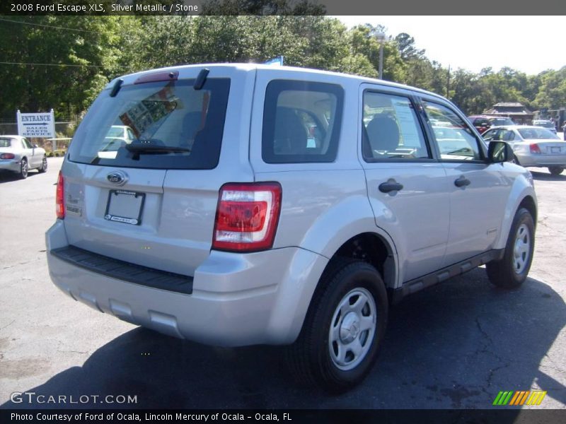 Silver Metallic / Stone 2008 Ford Escape XLS