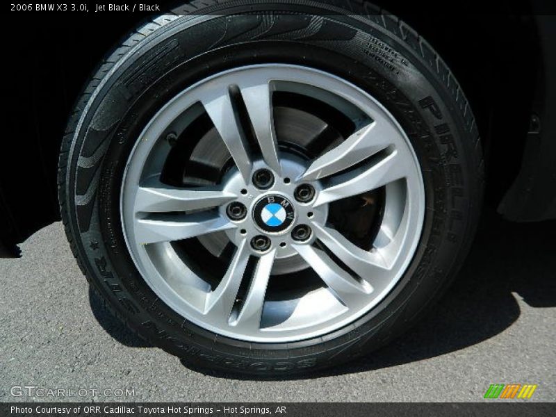Jet Black / Black 2006 BMW X3 3.0i