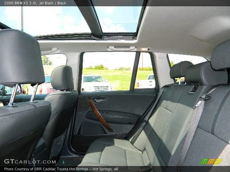 Jet Black / Black 2006 BMW X3 3.0i
