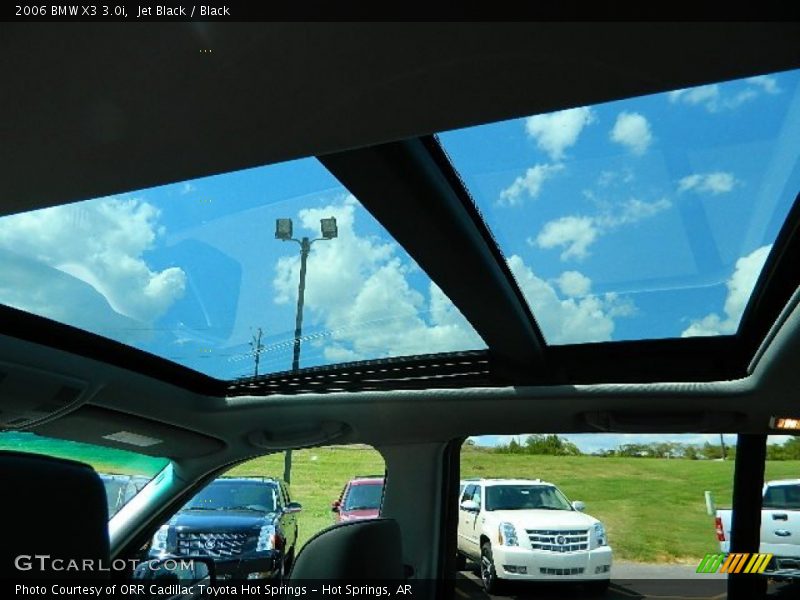 Jet Black / Black 2006 BMW X3 3.0i