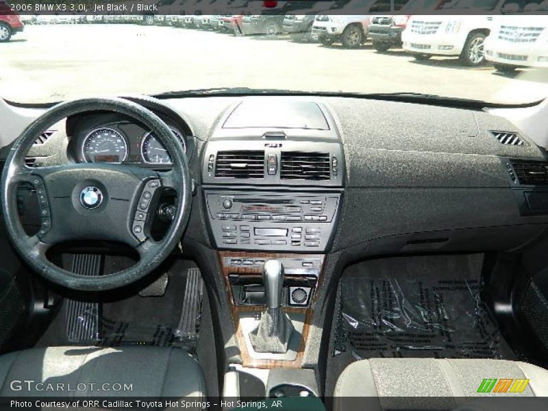 Jet Black / Black 2006 BMW X3 3.0i