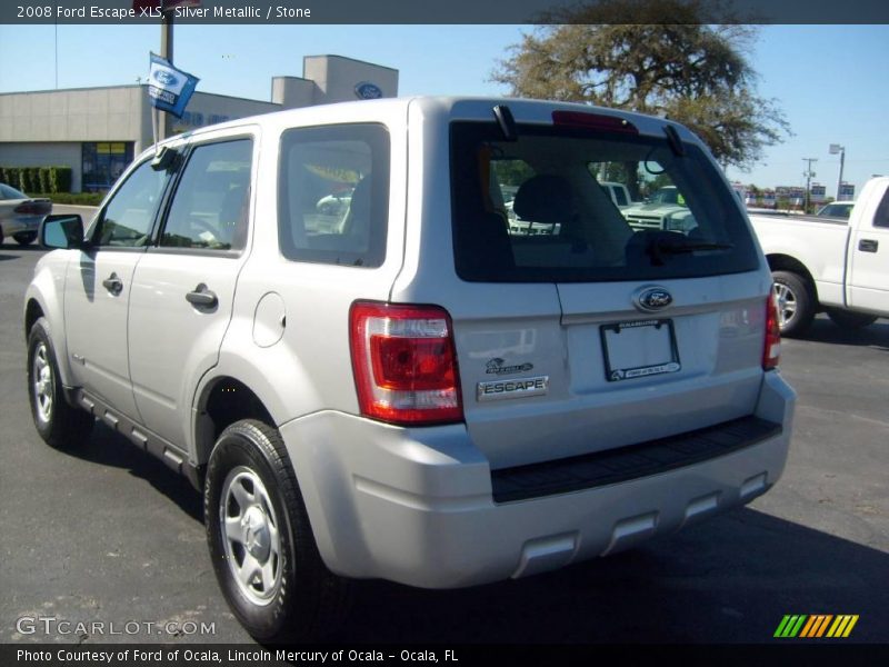 Silver Metallic / Stone 2008 Ford Escape XLS