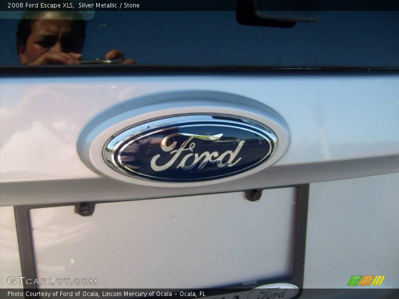 Silver Metallic / Stone 2008 Ford Escape XLS