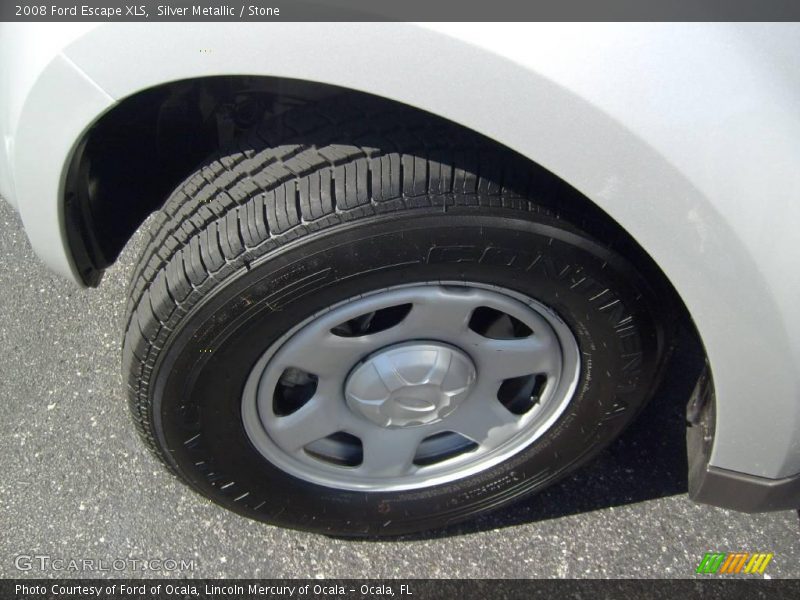 Silver Metallic / Stone 2008 Ford Escape XLS