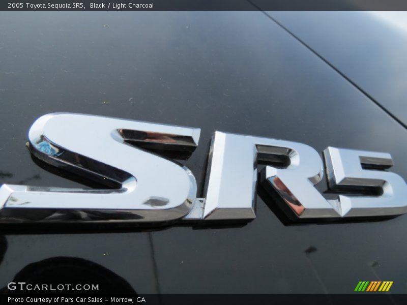 Black / Light Charcoal 2005 Toyota Sequoia SR5