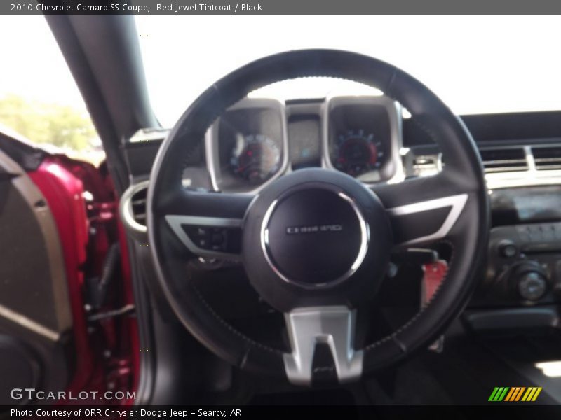Red Jewel Tintcoat / Black 2010 Chevrolet Camaro SS Coupe