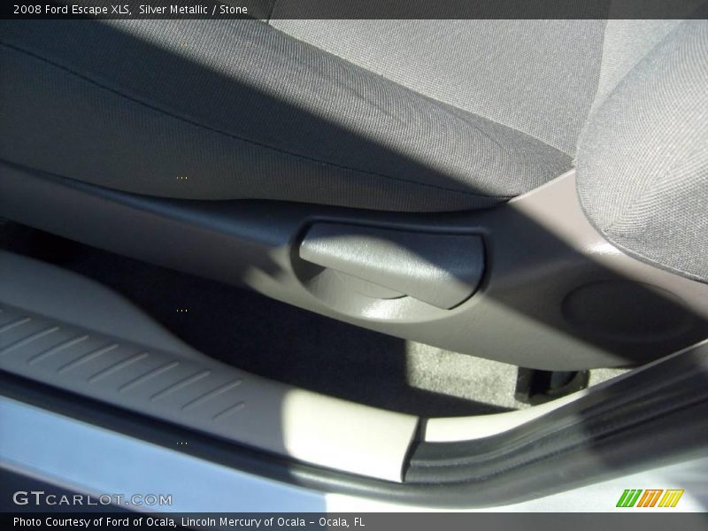 Silver Metallic / Stone 2008 Ford Escape XLS