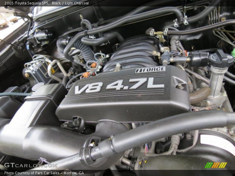 Black / Light Charcoal 2005 Toyota Sequoia SR5