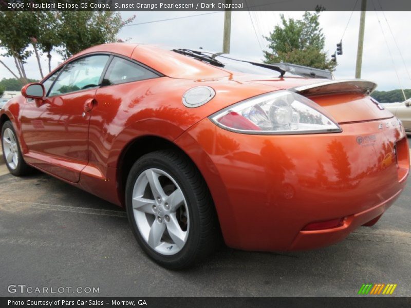 Sunset Orange Pearlescent / Dark Charcoal 2006 Mitsubishi Eclipse GS Coupe