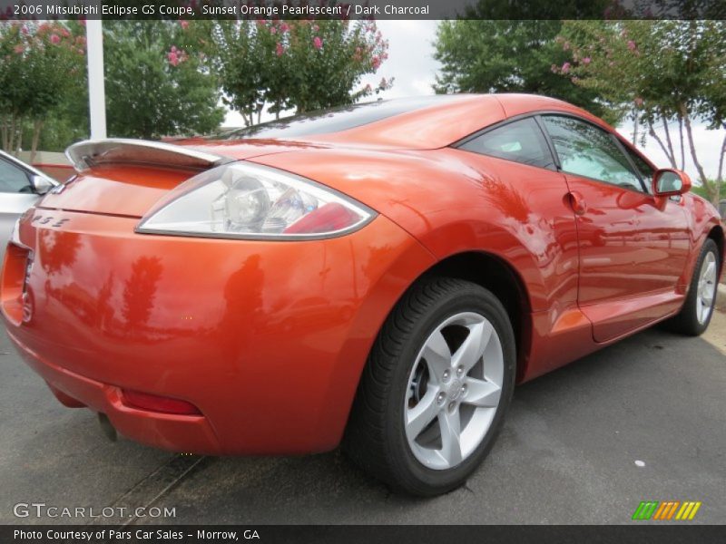 Sunset Orange Pearlescent / Dark Charcoal 2006 Mitsubishi Eclipse GS Coupe