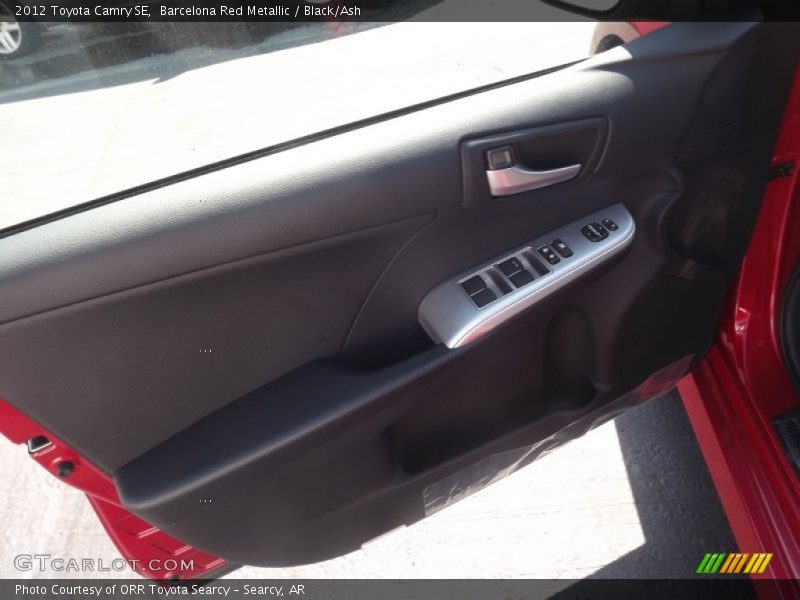 Barcelona Red Metallic / Black/Ash 2012 Toyota Camry SE