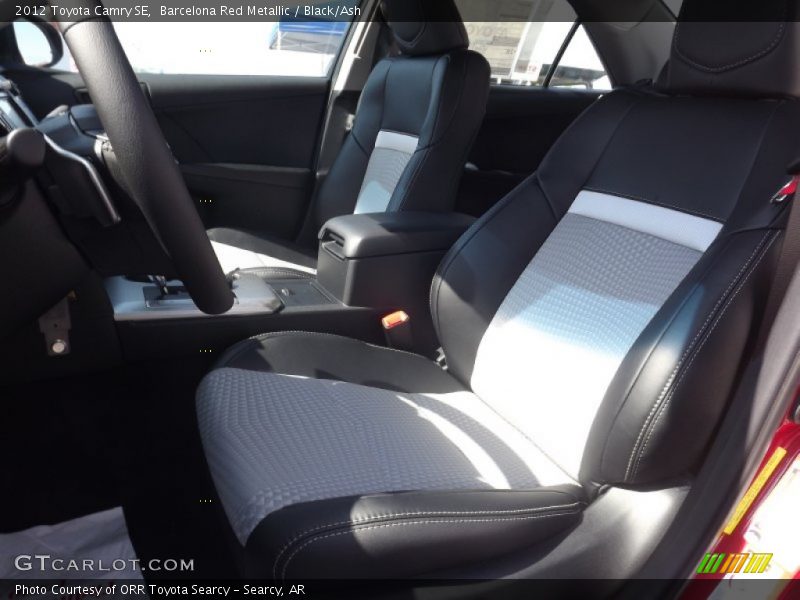 Barcelona Red Metallic / Black/Ash 2012 Toyota Camry SE