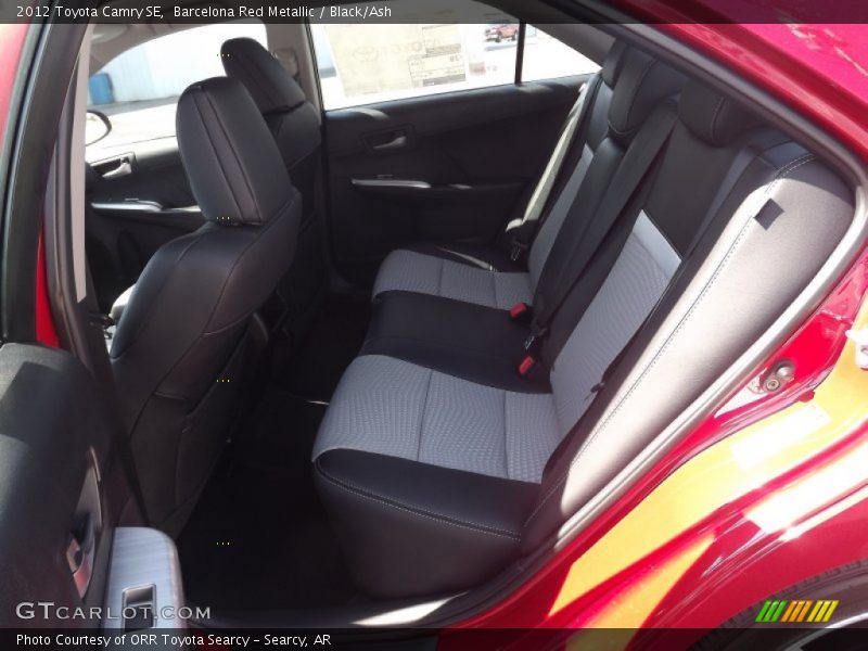 Barcelona Red Metallic / Black/Ash 2012 Toyota Camry SE