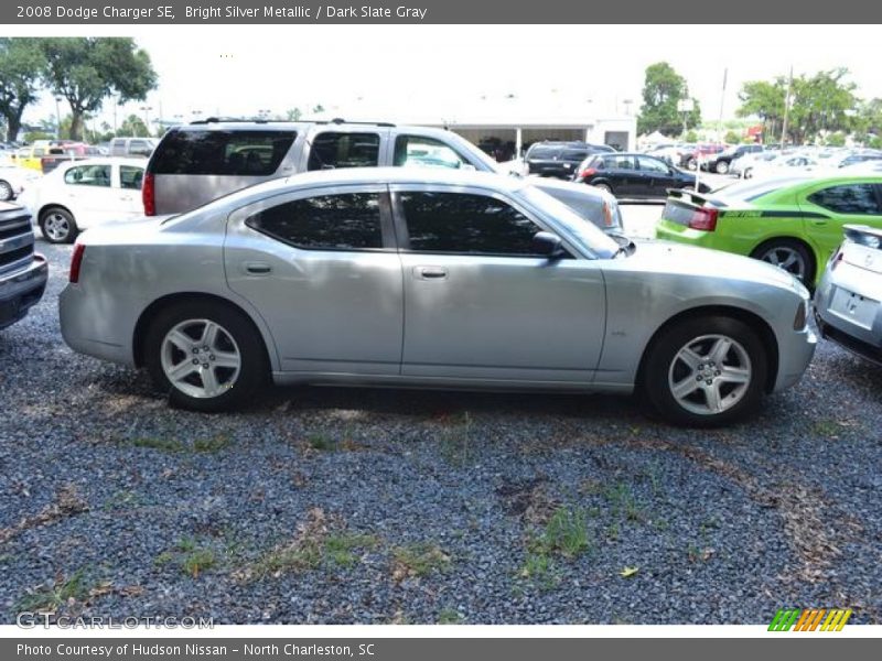 Bright Silver Metallic / Dark Slate Gray 2008 Dodge Charger SE