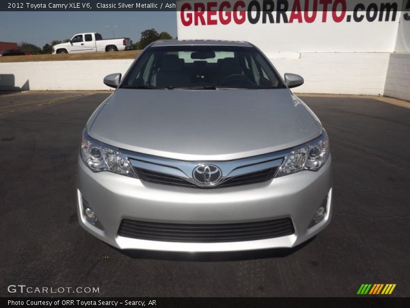 Classic Silver Metallic / Ash 2012 Toyota Camry XLE V6