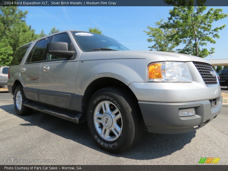 Silver Birch Metallic / Medium Flint Gray 2004 Ford Expedition XLT