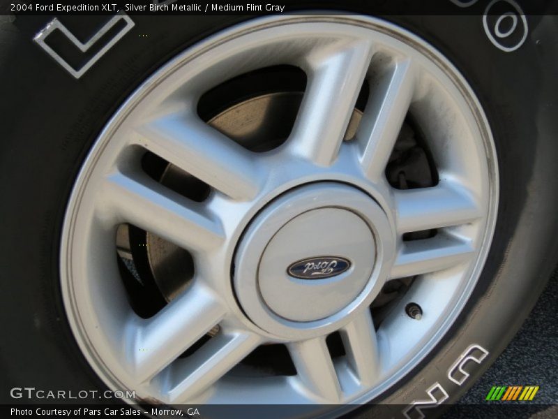 Silver Birch Metallic / Medium Flint Gray 2004 Ford Expedition XLT