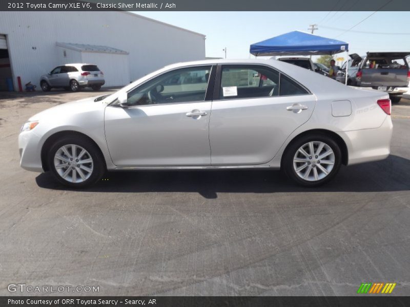 Classic Silver Metallic / Ash 2012 Toyota Camry XLE V6