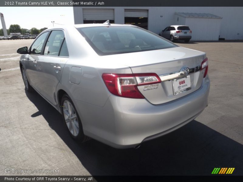 Classic Silver Metallic / Ash 2012 Toyota Camry XLE V6