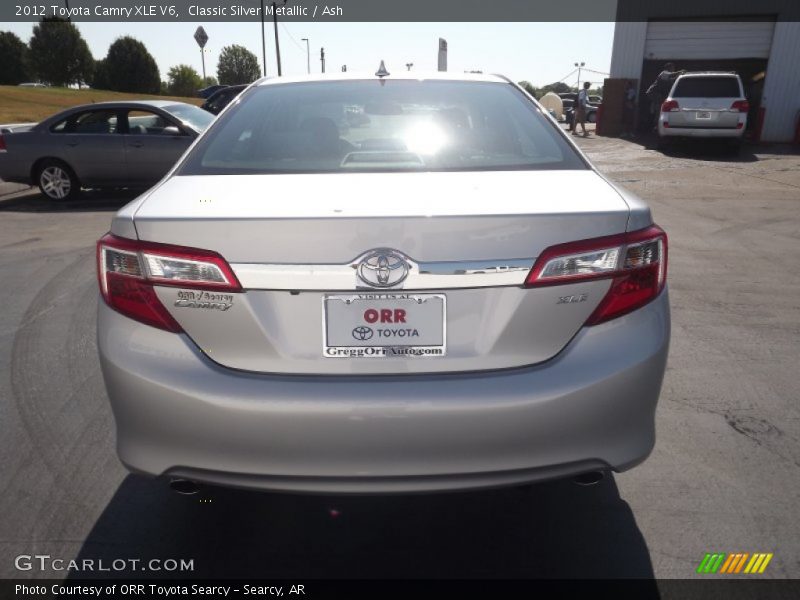 Classic Silver Metallic / Ash 2012 Toyota Camry XLE V6