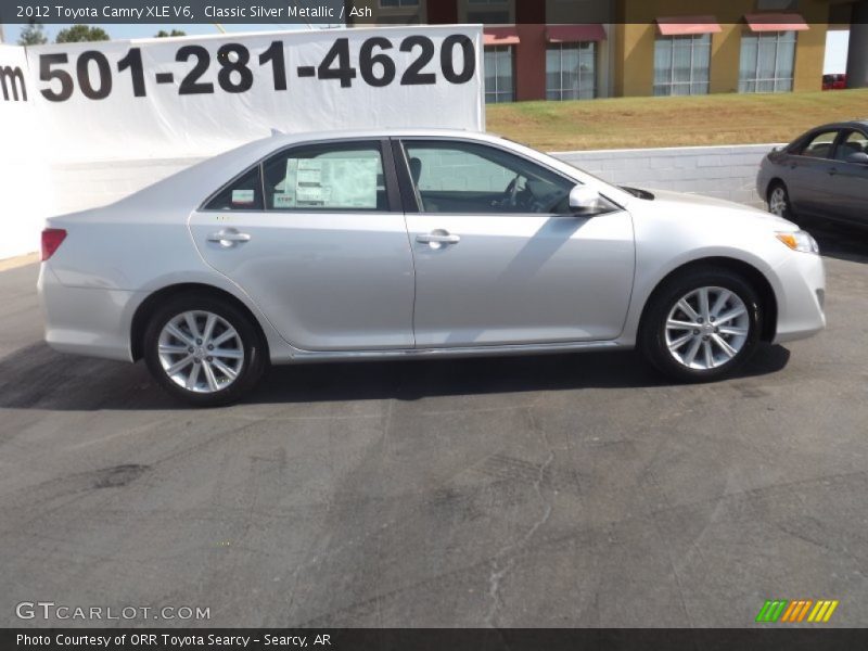 Classic Silver Metallic / Ash 2012 Toyota Camry XLE V6