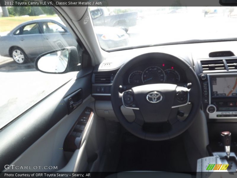 Classic Silver Metallic / Ash 2012 Toyota Camry XLE V6