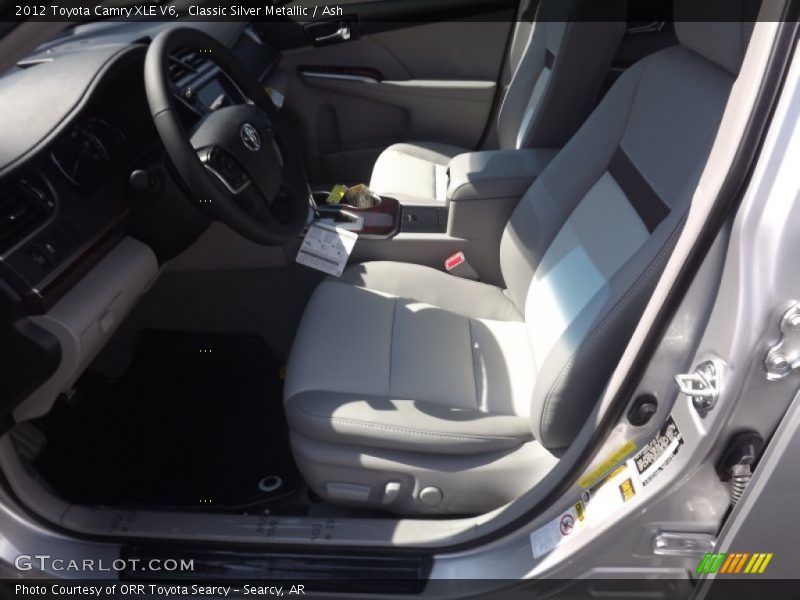 Classic Silver Metallic / Ash 2012 Toyota Camry XLE V6