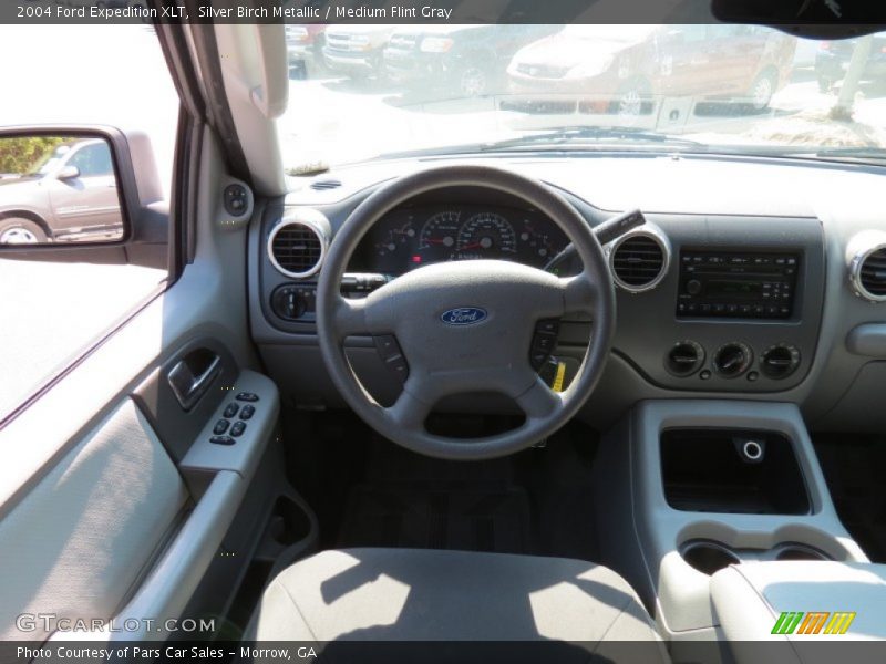 Silver Birch Metallic / Medium Flint Gray 2004 Ford Expedition XLT